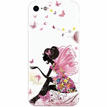 Husa silicon pentru Apple Iphone 5 / 5S / SE, Fairy 101 Husa silicon pentru Apple Iphone 5 / 5S / SE, Fairy 101
