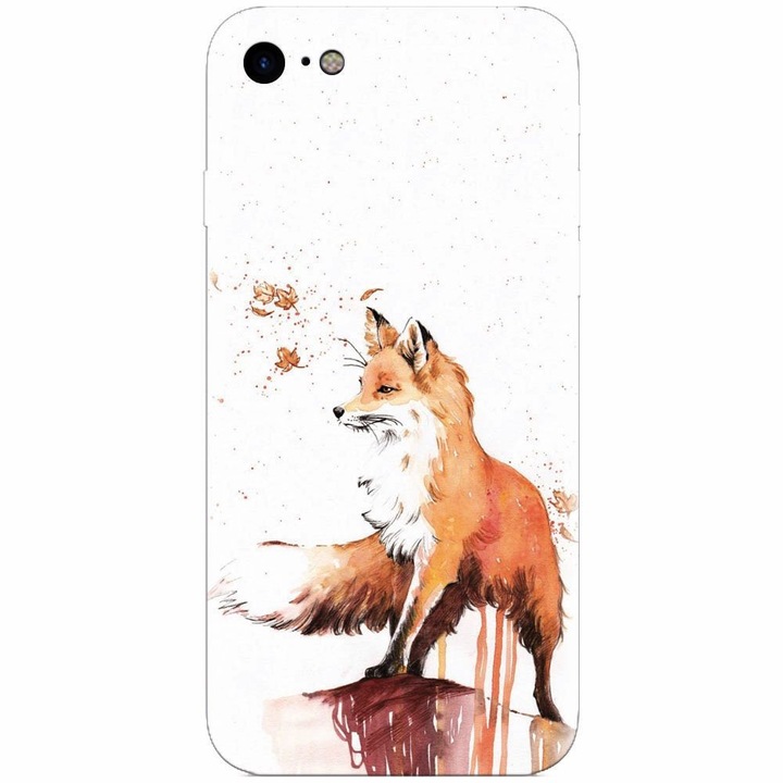 Szilikon tok Apple Iphone 5 / 5S / SE, Fox 101-hez