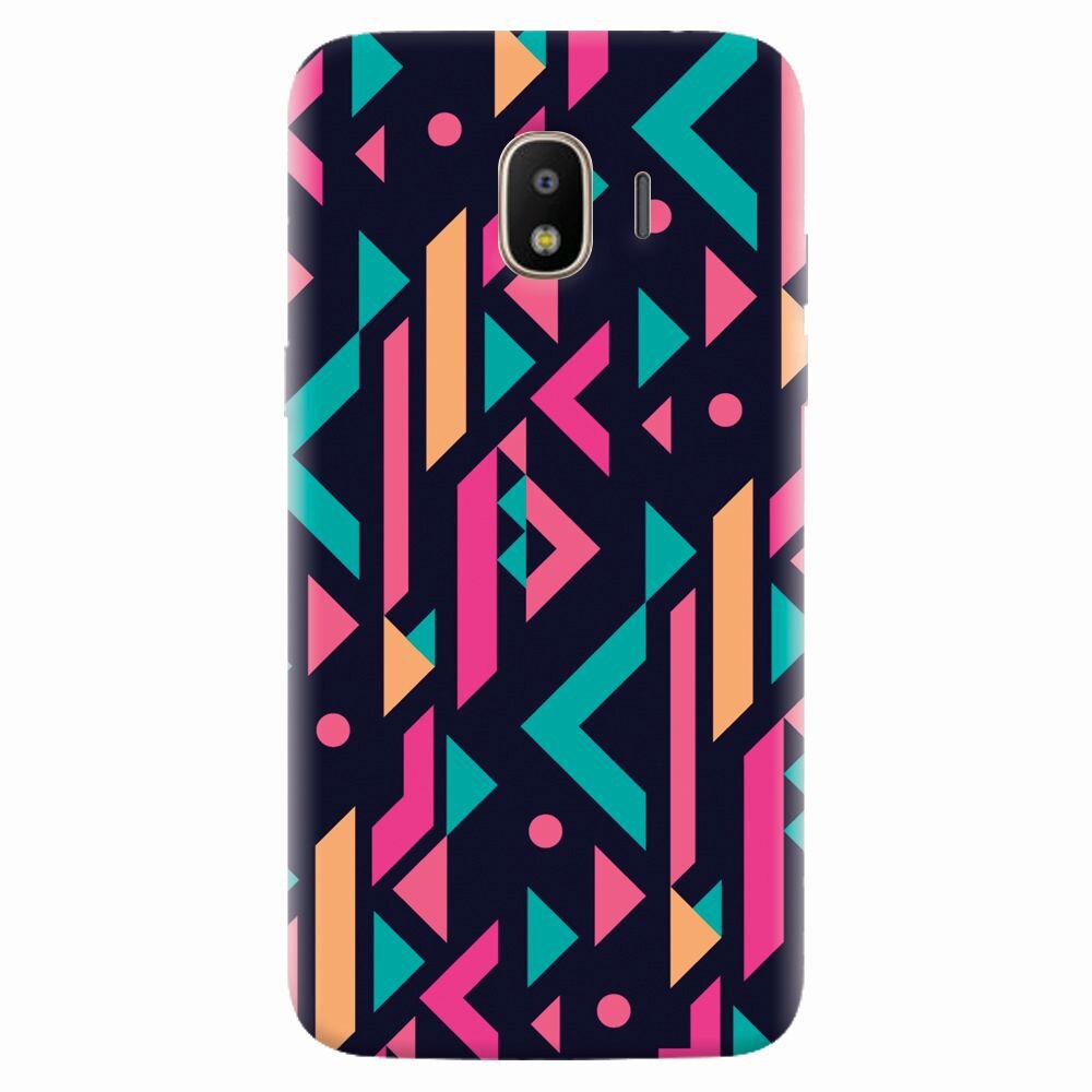 Husa silicon pentru Samsung Galaxy J2 2018, Alien Geometrics