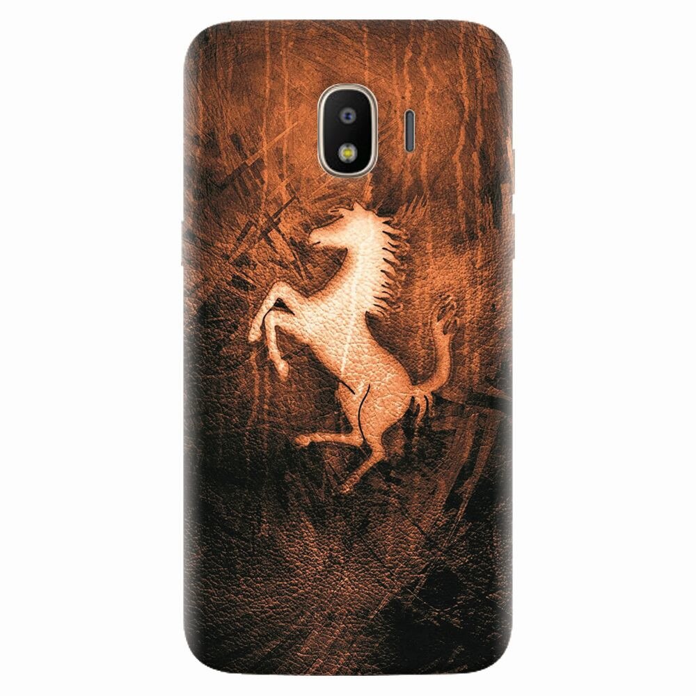 Husa silicon pentru Samsung Galaxy J2 2018, Amazing Horse