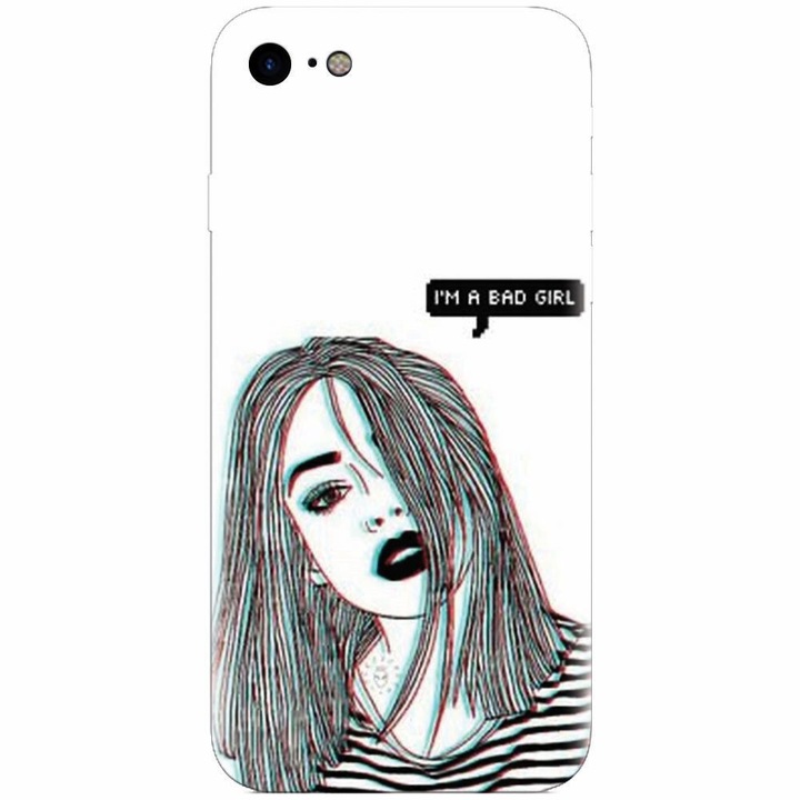 Apple Iphone 5 / 5S / SE, Im A Bad Girl telefonnal kompatibilis szilikon tok