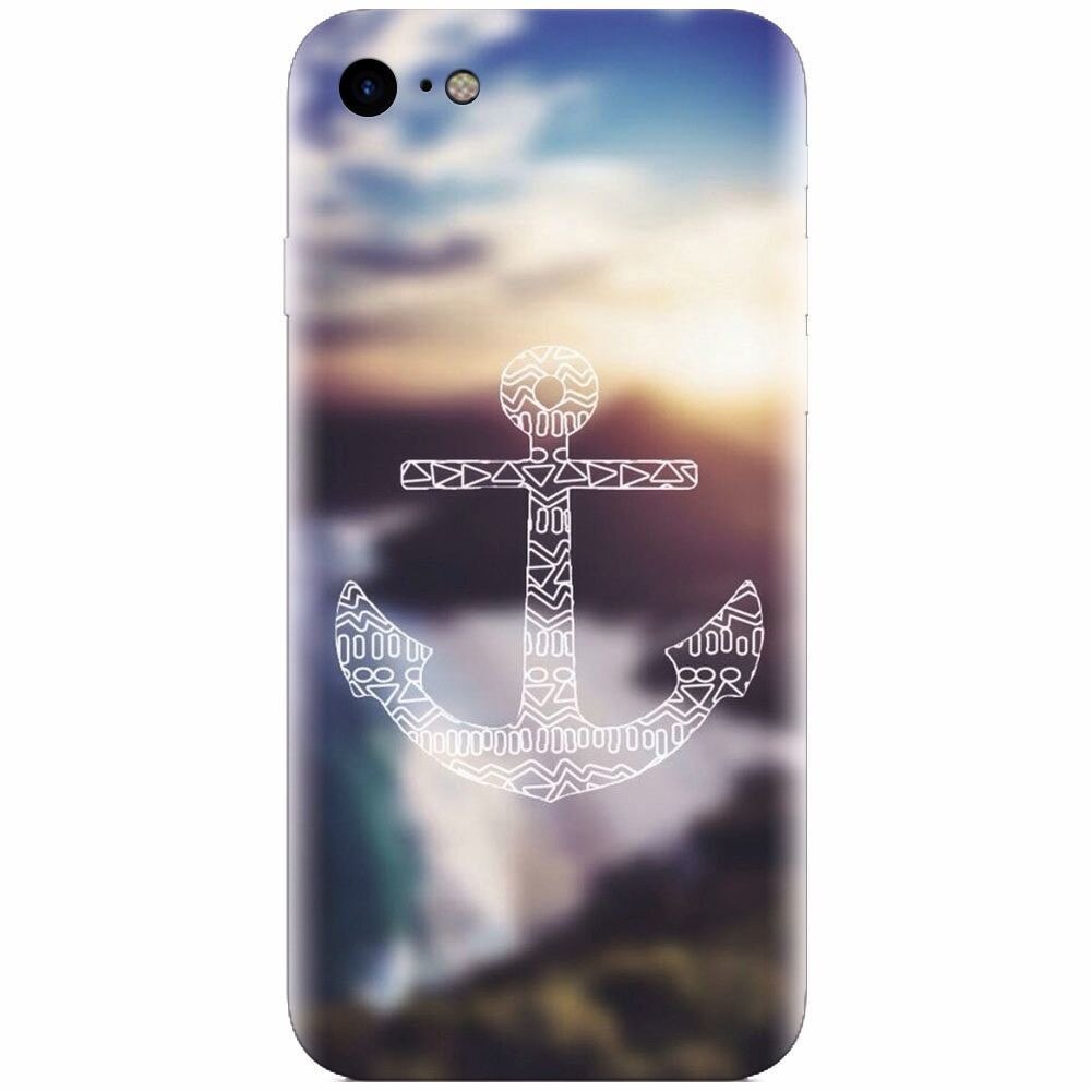 Husa silicon pentru Apple Iphone 5c, Ancora