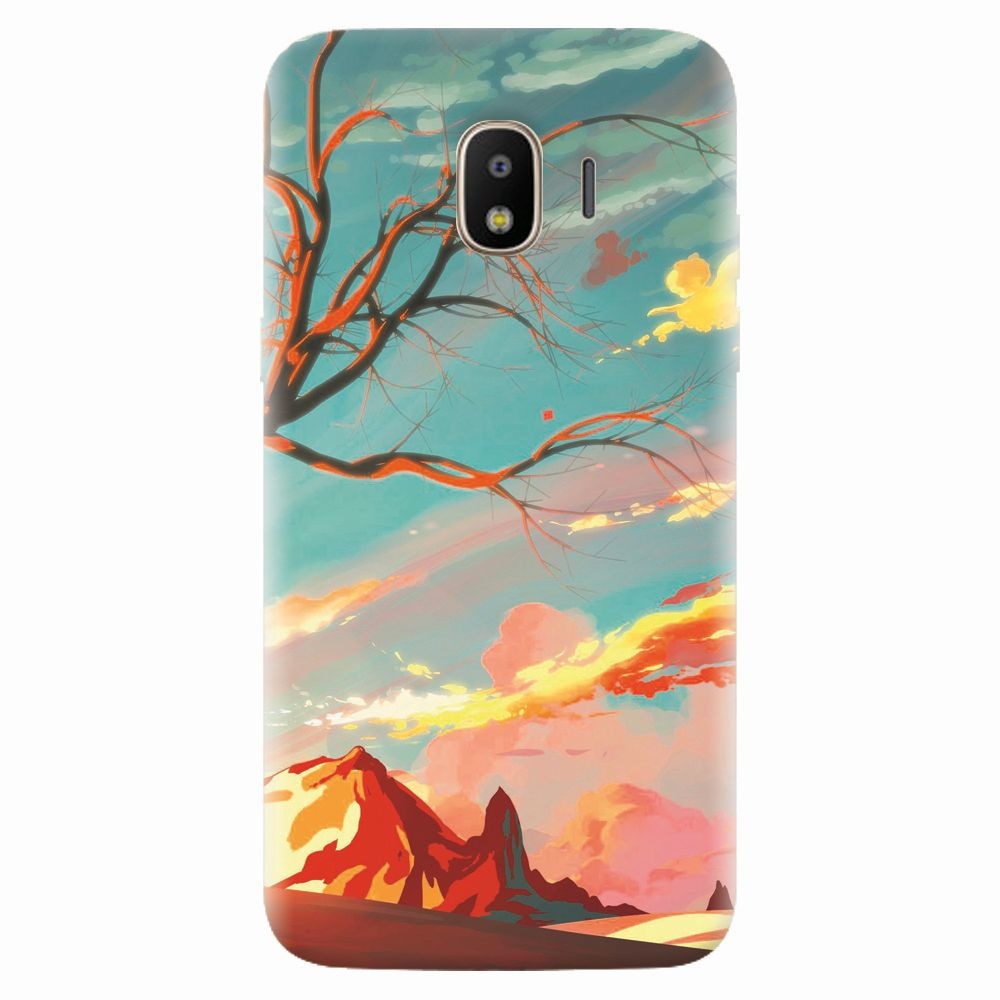 Husa silicon pentru Samsung Galaxy J2 pro 2018, Artistic Landscape