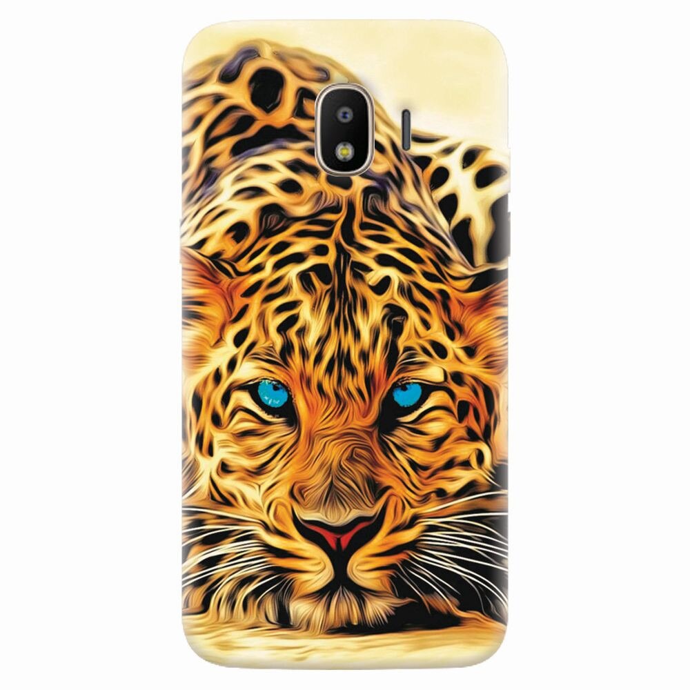 Husa silicon pentru Samsung Galaxy J2 2018, Animal Tiger
