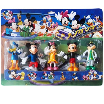 Set 5 figurine Disney - Mickey Mouse ClubHouse, Donald Duck si prietenii, 9 cm inaltime Set 5 figurine Disney - Mickey Mouse ClubHouse, Donald Duck si prietenii, 9 cm inaltime