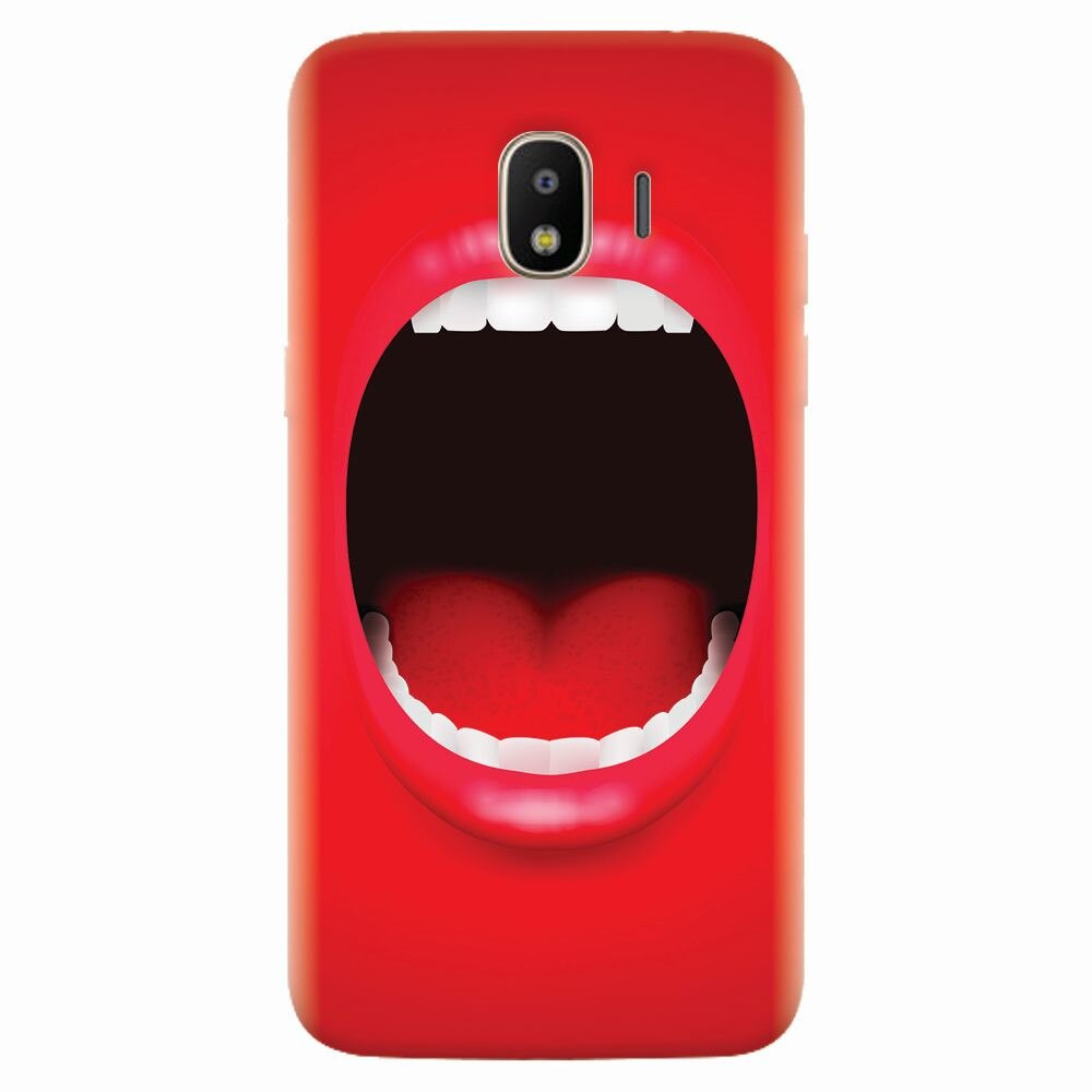 Husa silicon pentru Samsung Galaxy J2 pro 2018, Big Mouth