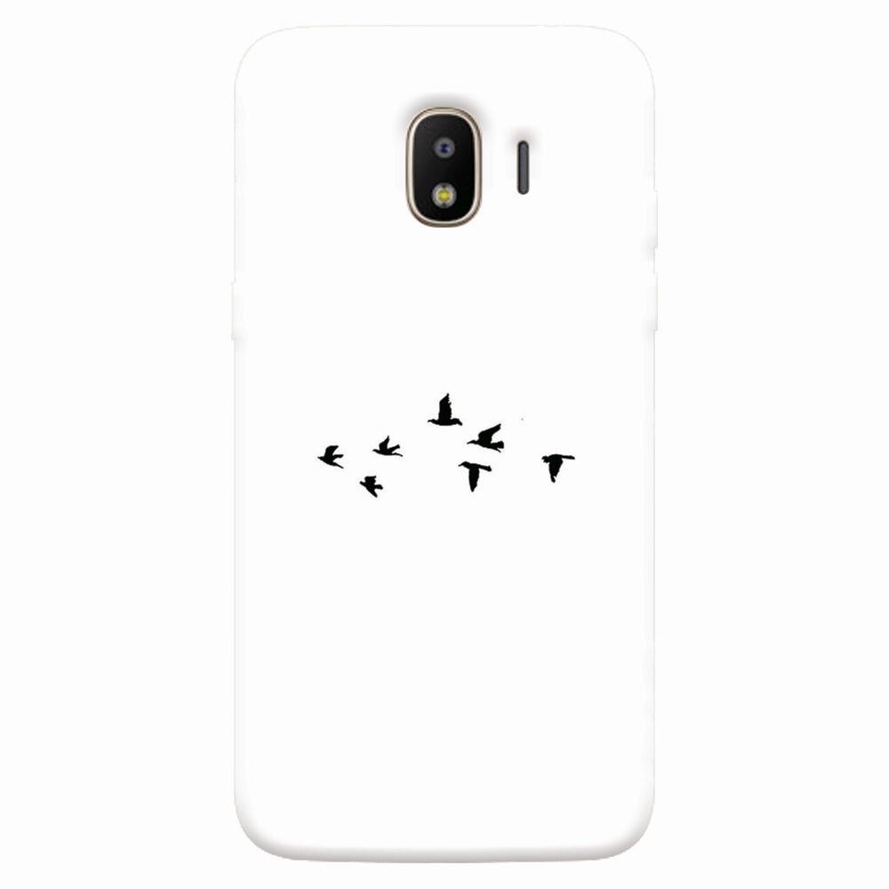 Husa silicon pentru Samsung Galaxy J4 2018, Birds
