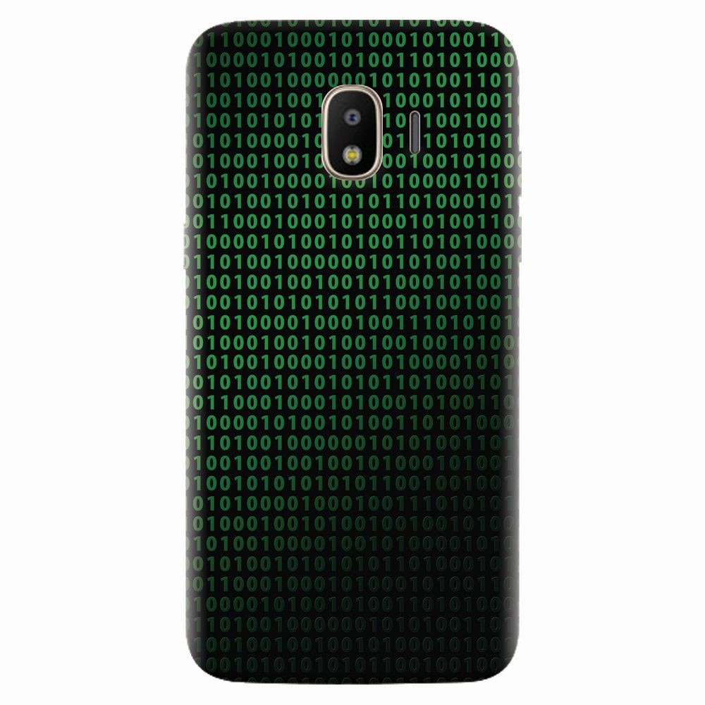 Husa silicon pentru Samsung Galaxy J2 pro 2018, Binary Code