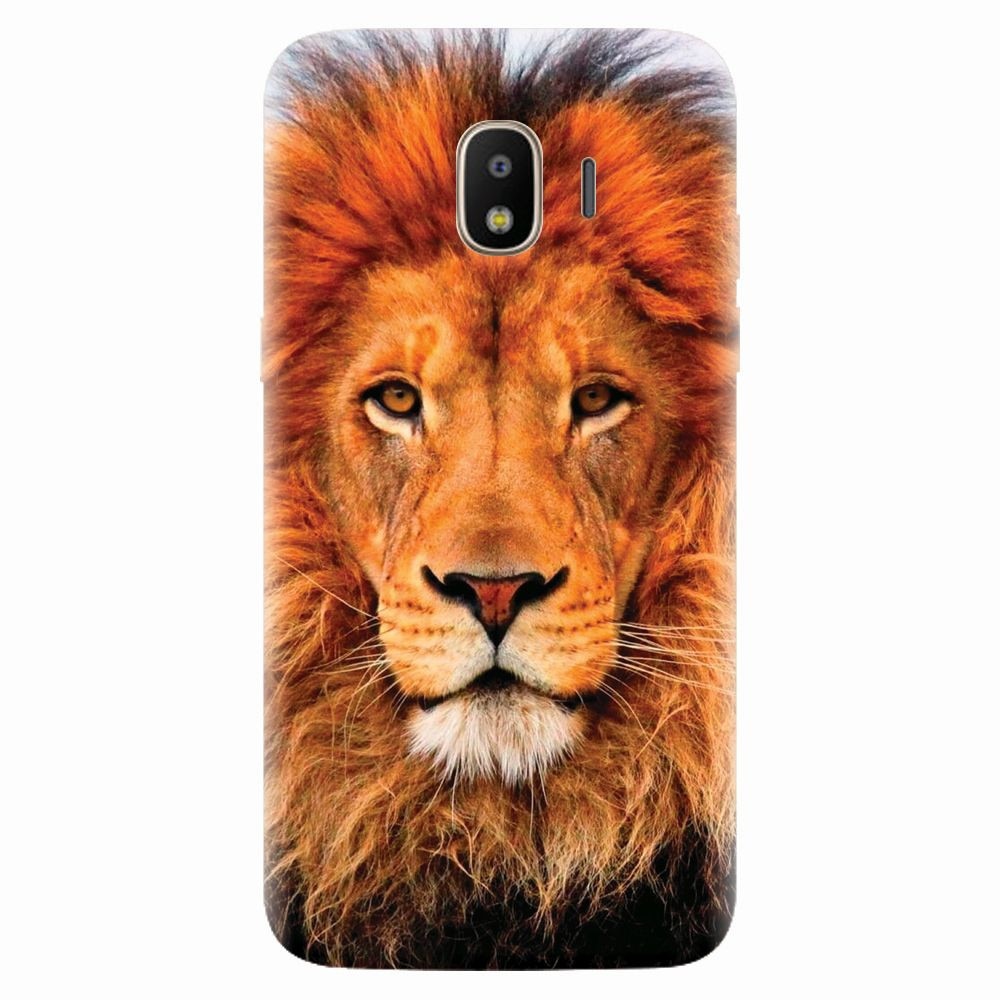 Husa silicon pentru Samsung Galaxy J4 2018, Colorful Lion4