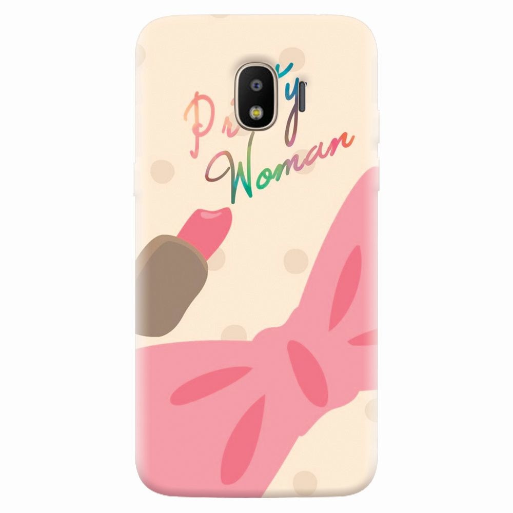 Husa silicon pentru Samsung Galaxy J4 2018, Cute Girly