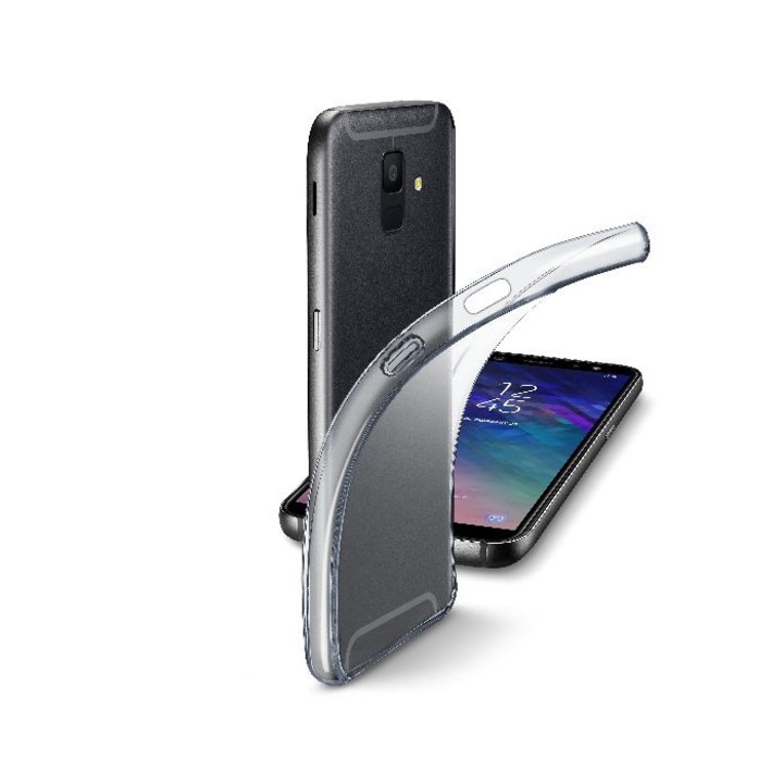 Прозрачен калъф Cellularline Fine за Samsung Galaxy A6 2018