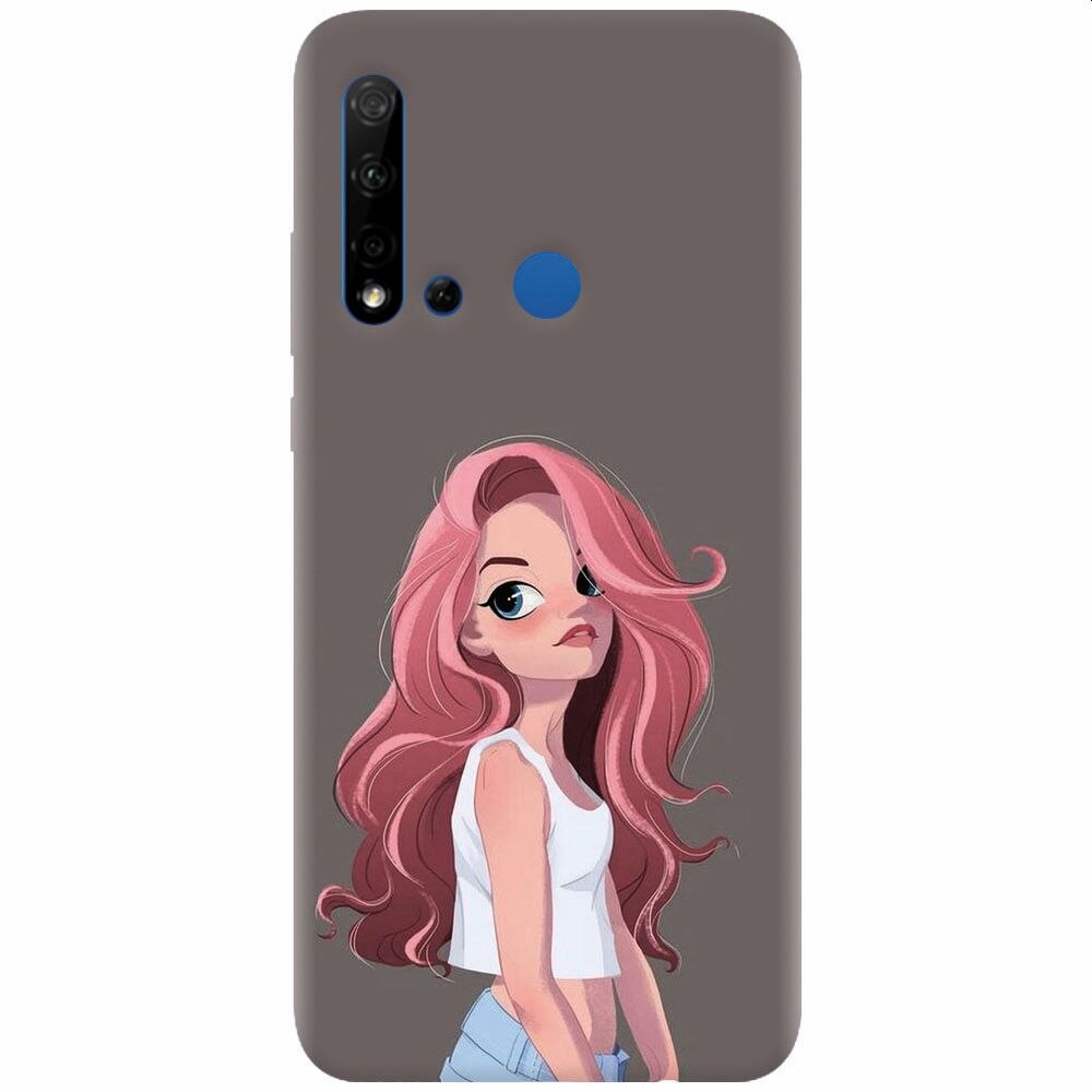 Husa silicon pentru Huawei P20 Lite (2019), Cute Girl