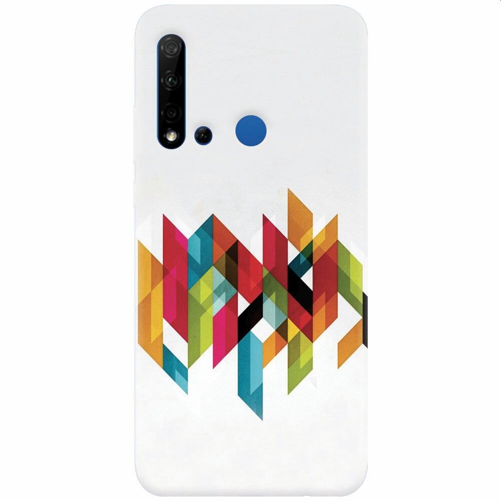 Husa silicon pentru Huawei P20 Lite (2019), Geometric