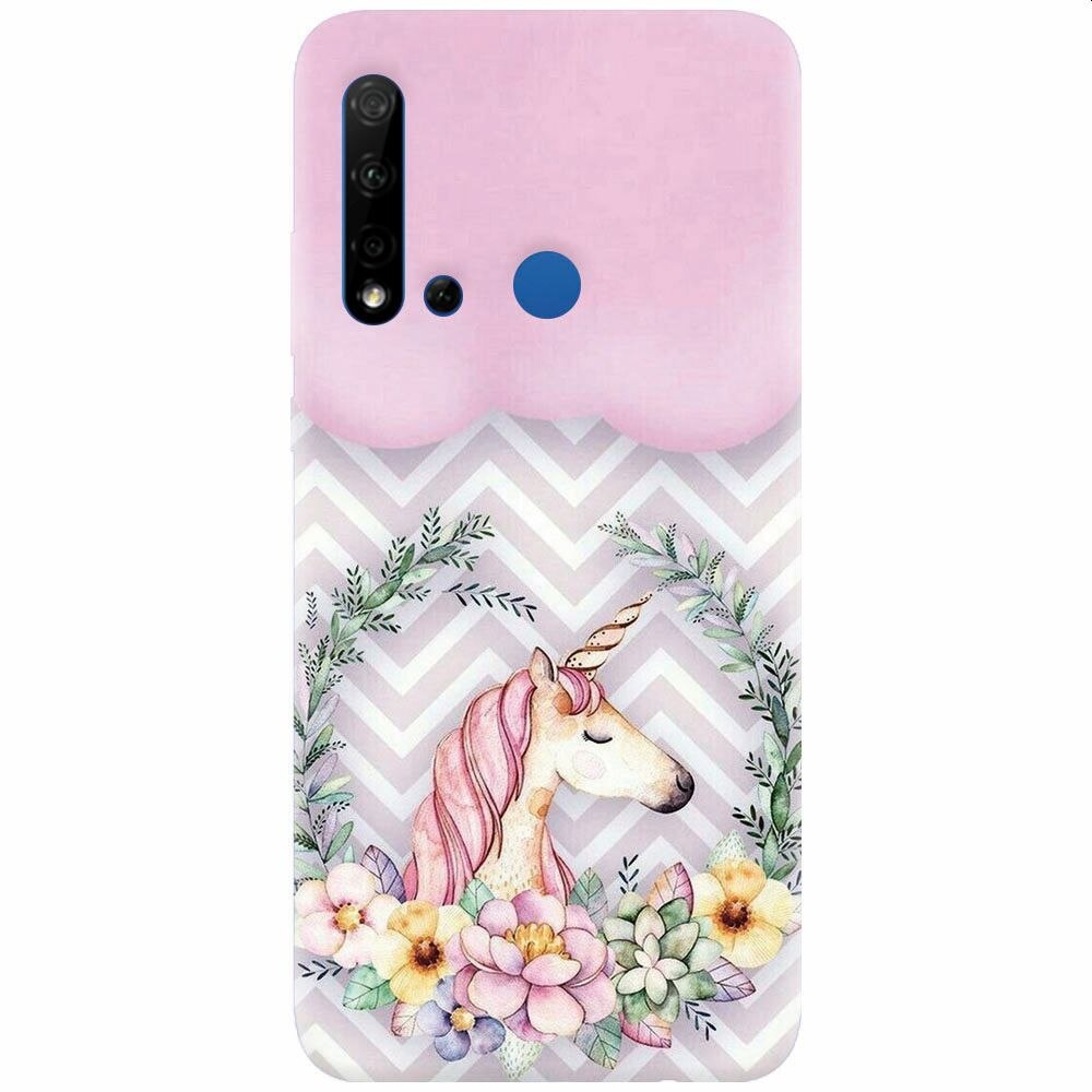 Husa silicon pentru Huawei P20 Lite (2019), Aesthetic Unicorn