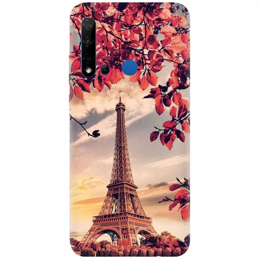Husa silicon pentru Huawei P20 Lite (2019), Eifel Tower