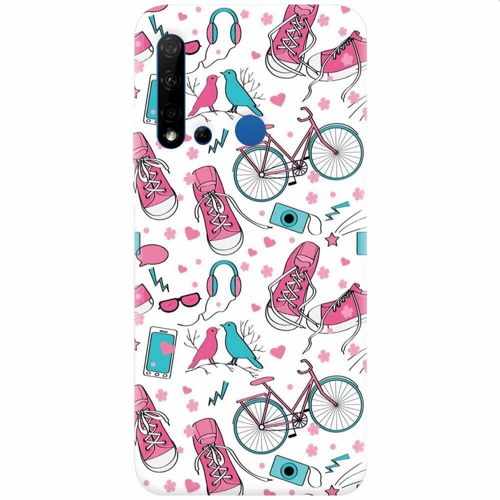 Husa silicon pentru Huawei P20 Lite (2019), Travel