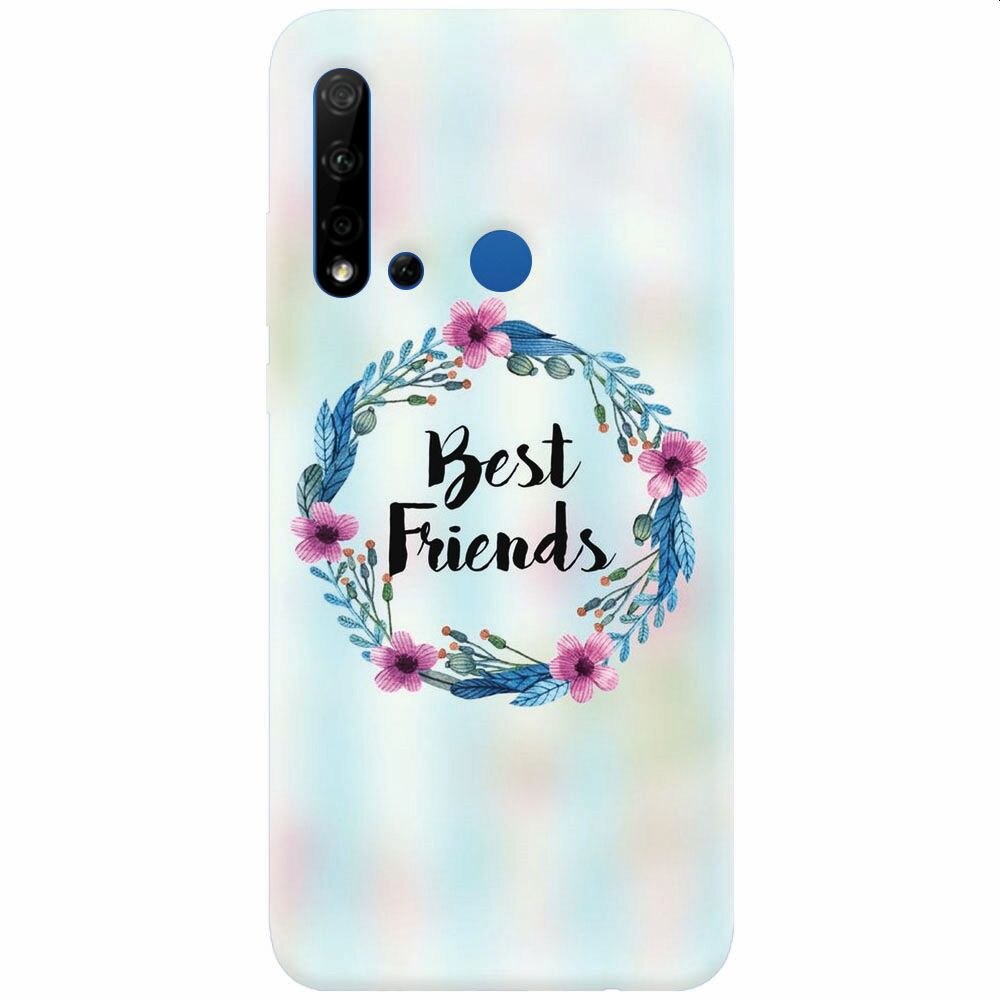 Husa silicon pentru Huawei P20 Lite (2019), Best Friends 001