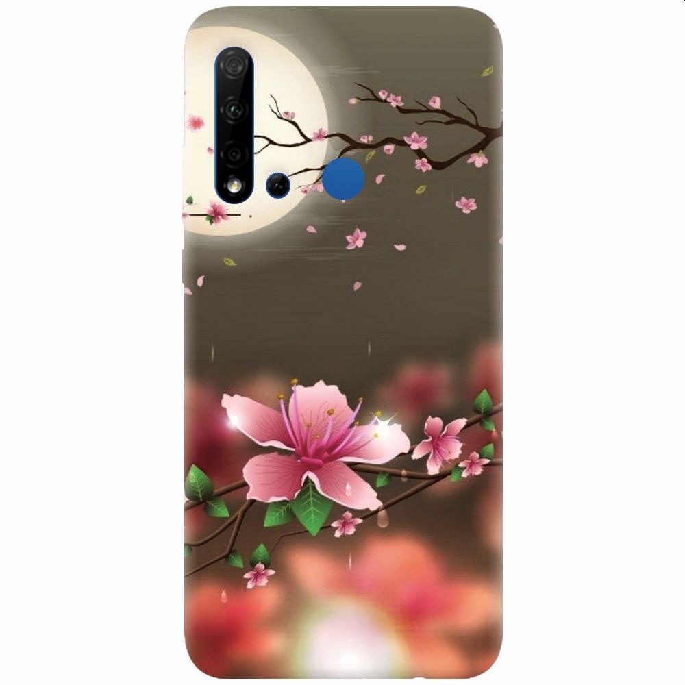 Husa silicon pentru Huawei P20 Lite (2019), Flowers 101