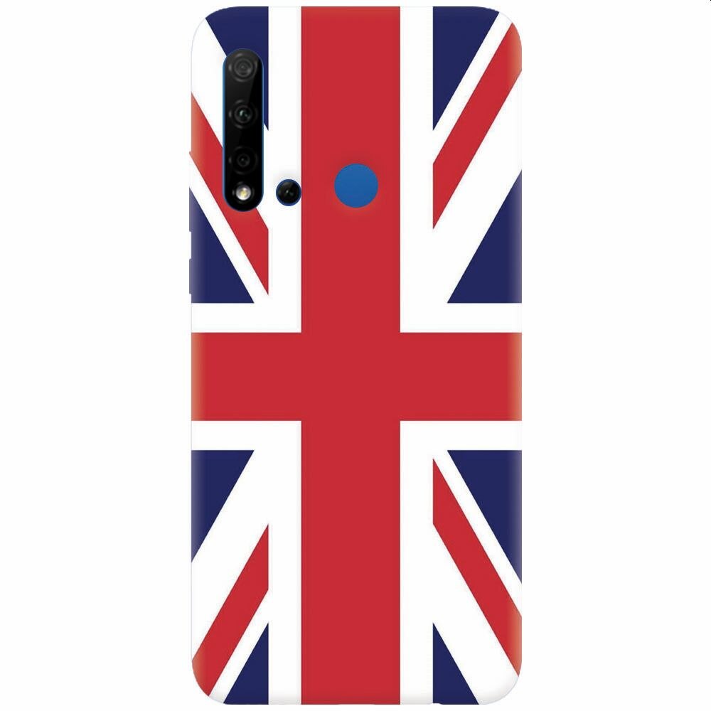Husa silicon pentru Huawei P20 Lite (2019), UK Flag Illustration