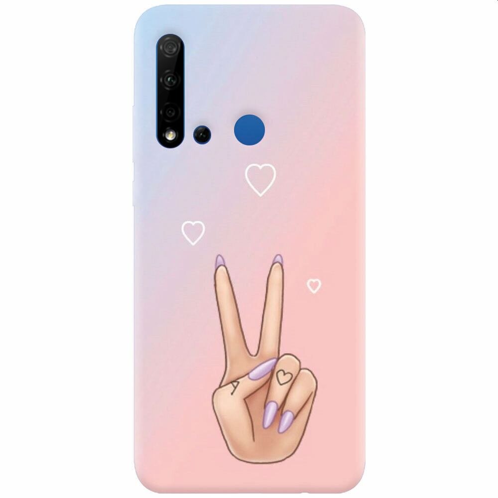 Husa silicon pentru Huawei P20 Lite (2019), Victory Love