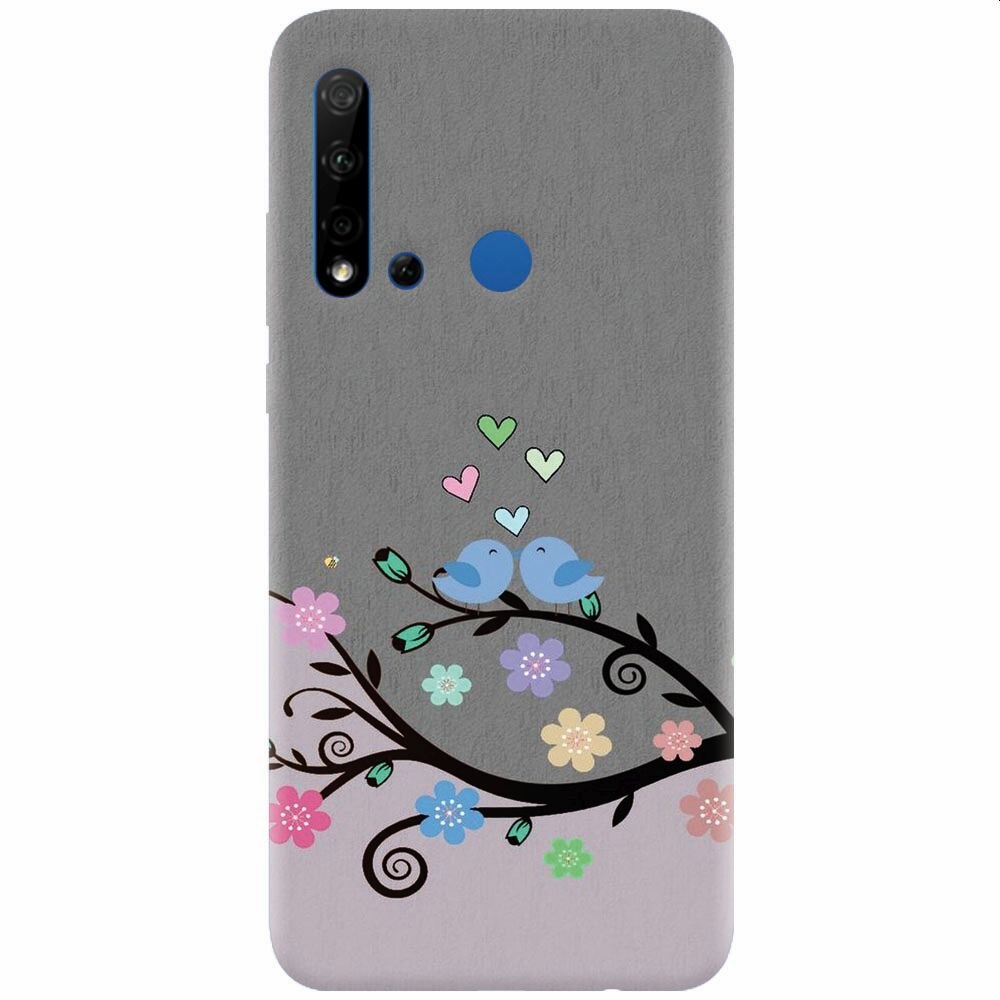 Husa silicon pentru Huawei P20 Lite (2019), Bird Love