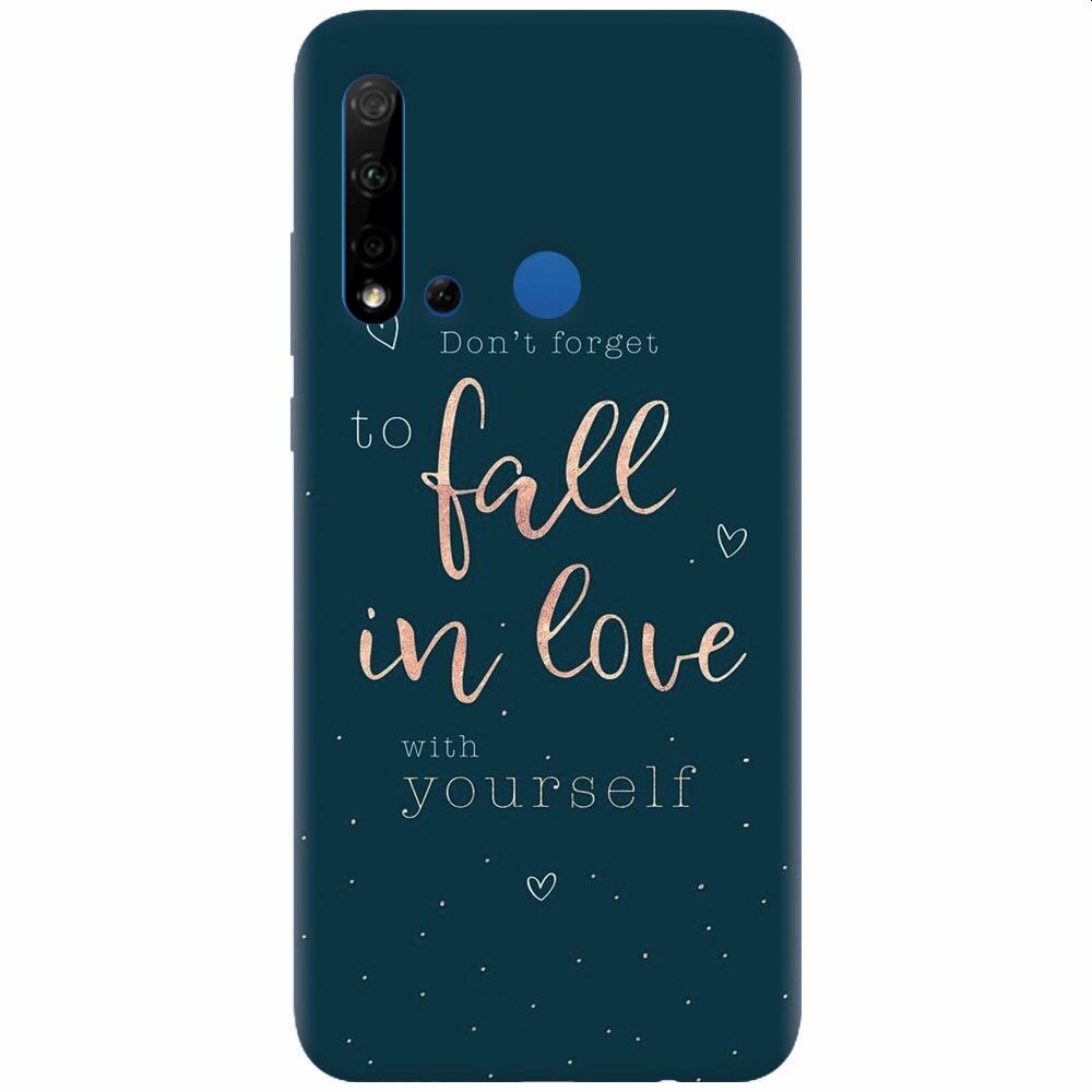 Husa silicon pentru Huawei P20 Lite (2019), Fall In Love