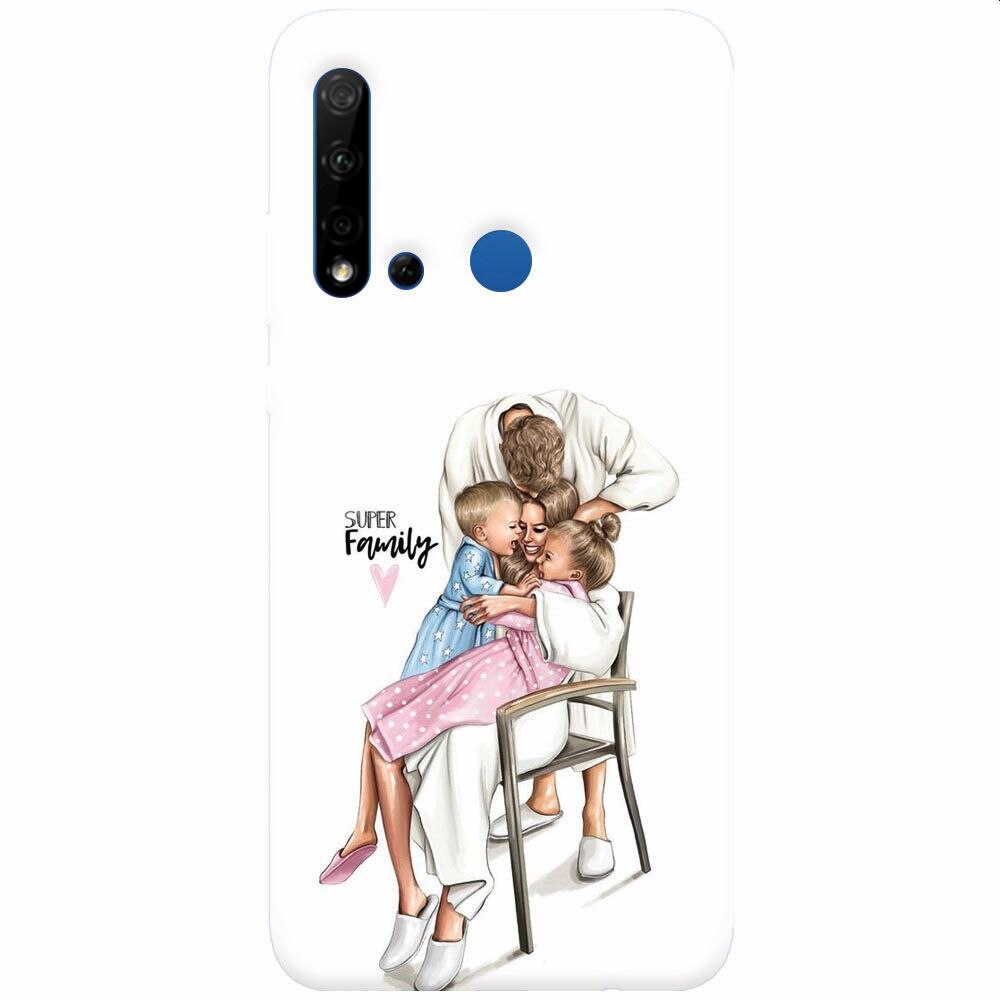 Husa silicon pentru Huawei P20 Lite (2019), Super Family