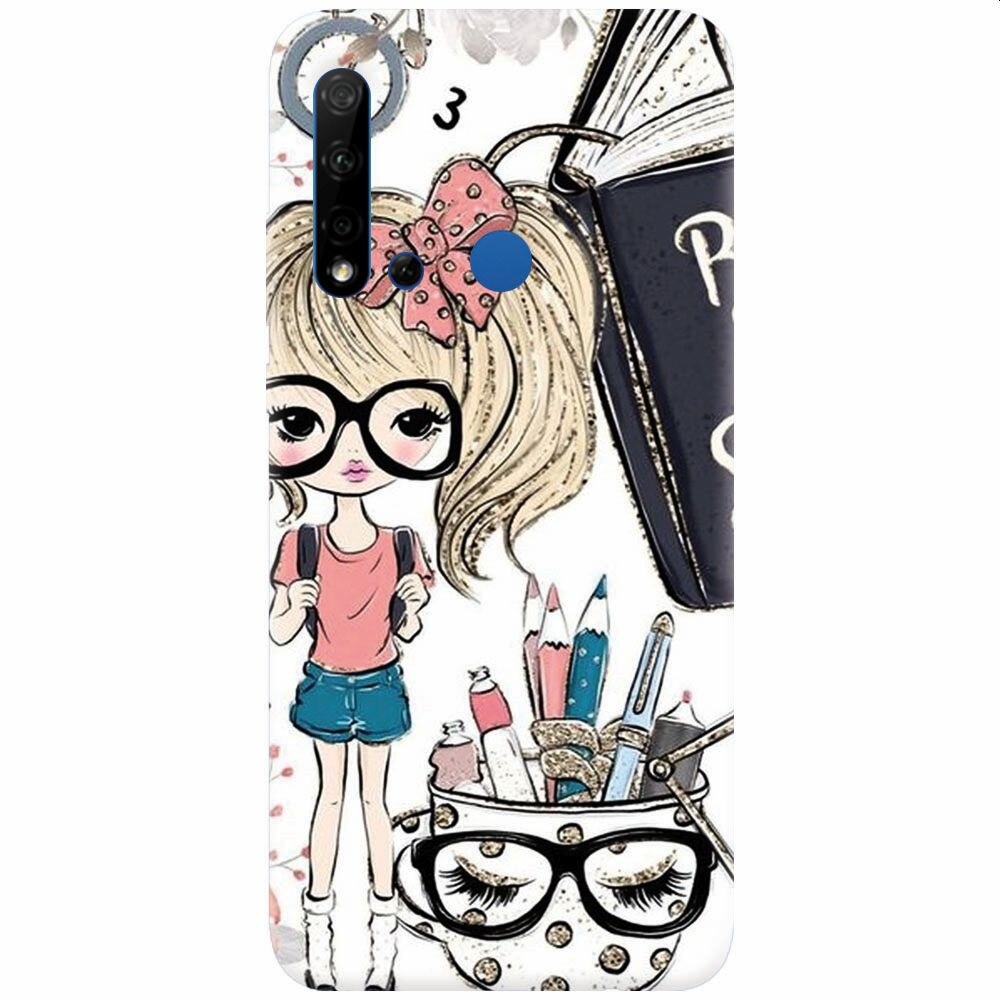 Husa silicon pentru Huawei P20 Lite (2019), School Girl