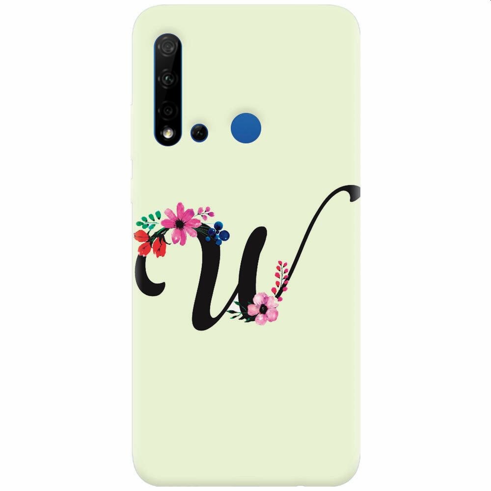 Husa silicon pentru Huawei P20 Lite (2019), Litera W