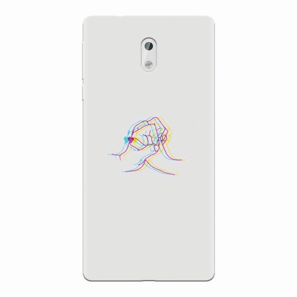 Husa silicon pentru Nokia 3, With Love