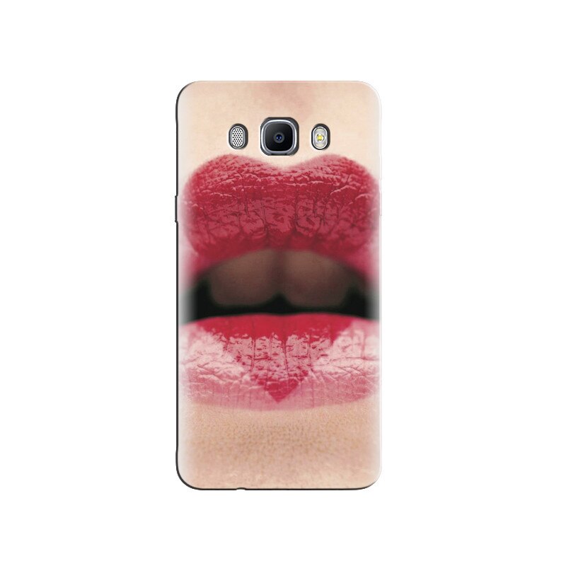 Husa Samsung J3 Girls Hot Strawberry Lipstick Background