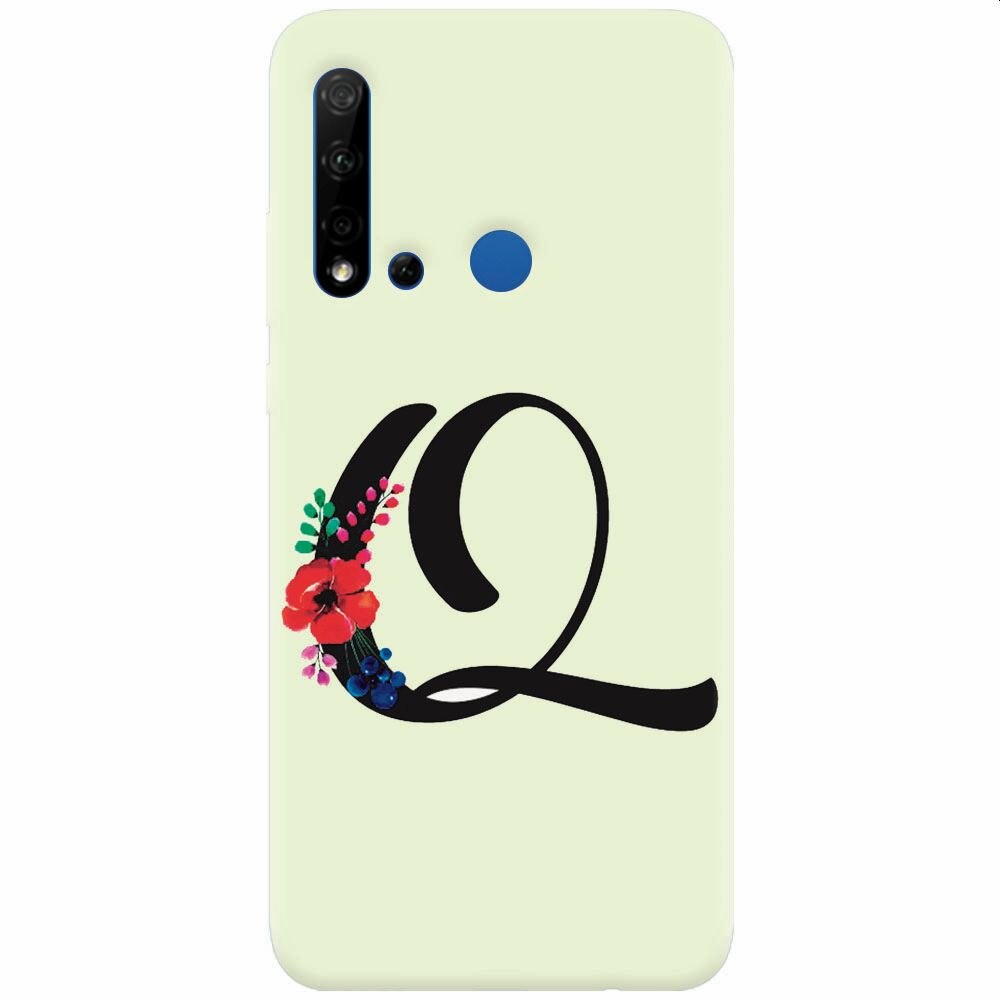 Husa silicon pentru Huawei P20 Lite (2019), Litera Q