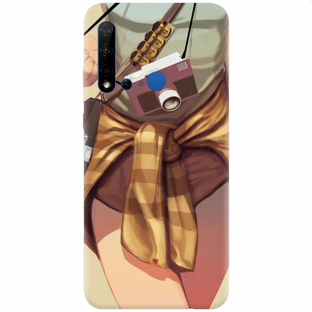 Husa silicon pentru Huawei P20 Lite (2019), Photograph Girl