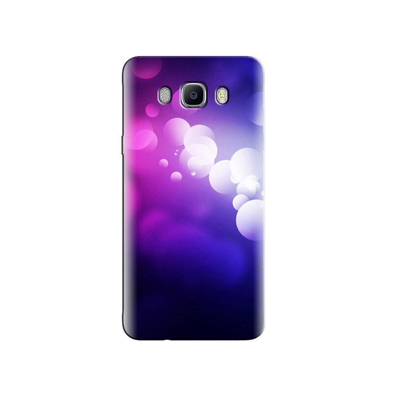 Husa Samsung J3 Purple Abstract Bubbles