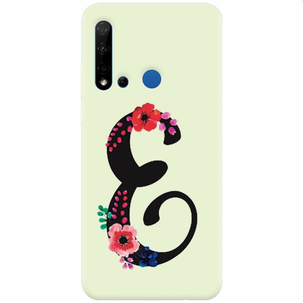 Husa silicon pentru Huawei P20 Lite (2019), Litera E