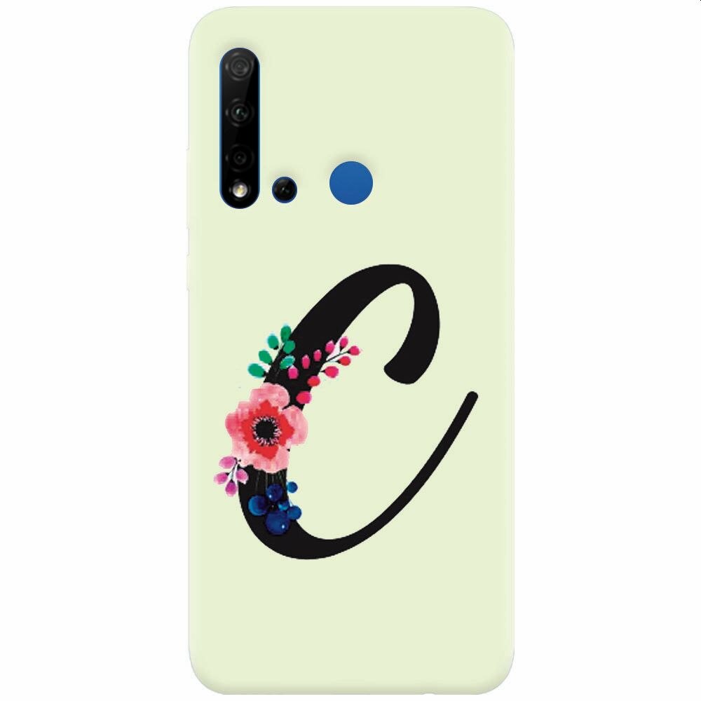 Husa silicon pentru Huawei P20 Lite (2019), Litera C