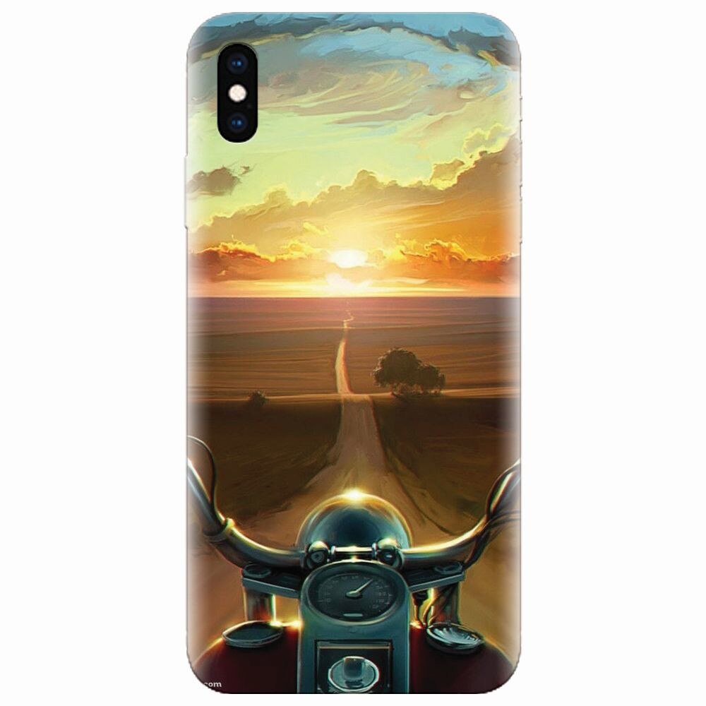 Husa silicon pentru Apple Iphone XS Max, Country Road