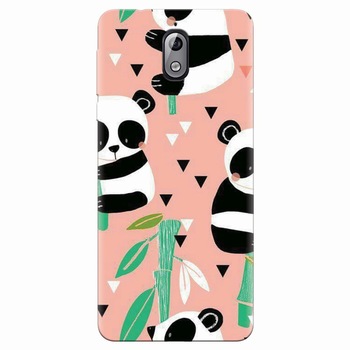 Husa silicon pentru Nokia 3.1, Baby Panda 001 Husa silicon pentru Nokia 3.1, Baby Panda 001