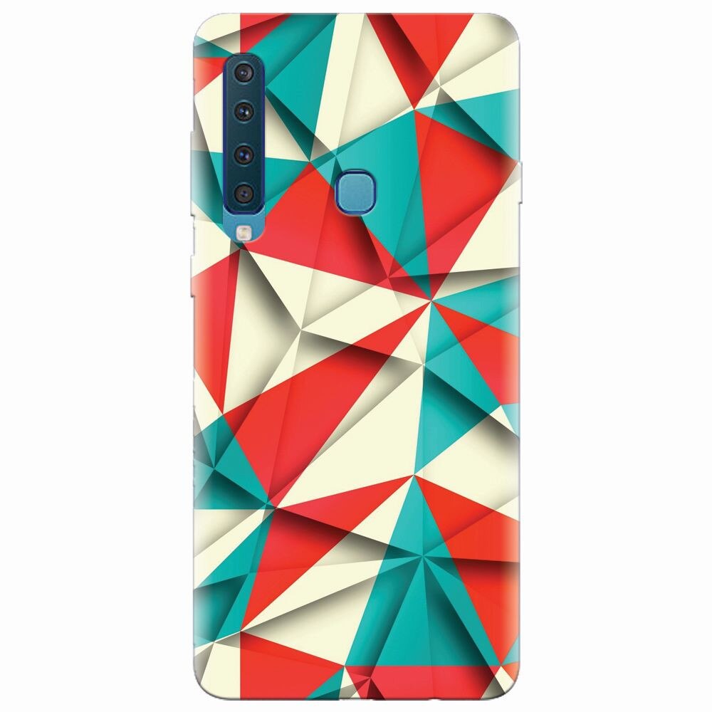 Husa silicon pentru Samsung Galaxy A9 2018, Abstract Vector