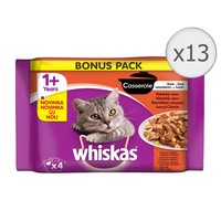 hrana umeda pentru pisici whiskas casserole pui vita miel pasare 13x4x85g imagen 2_0_
0