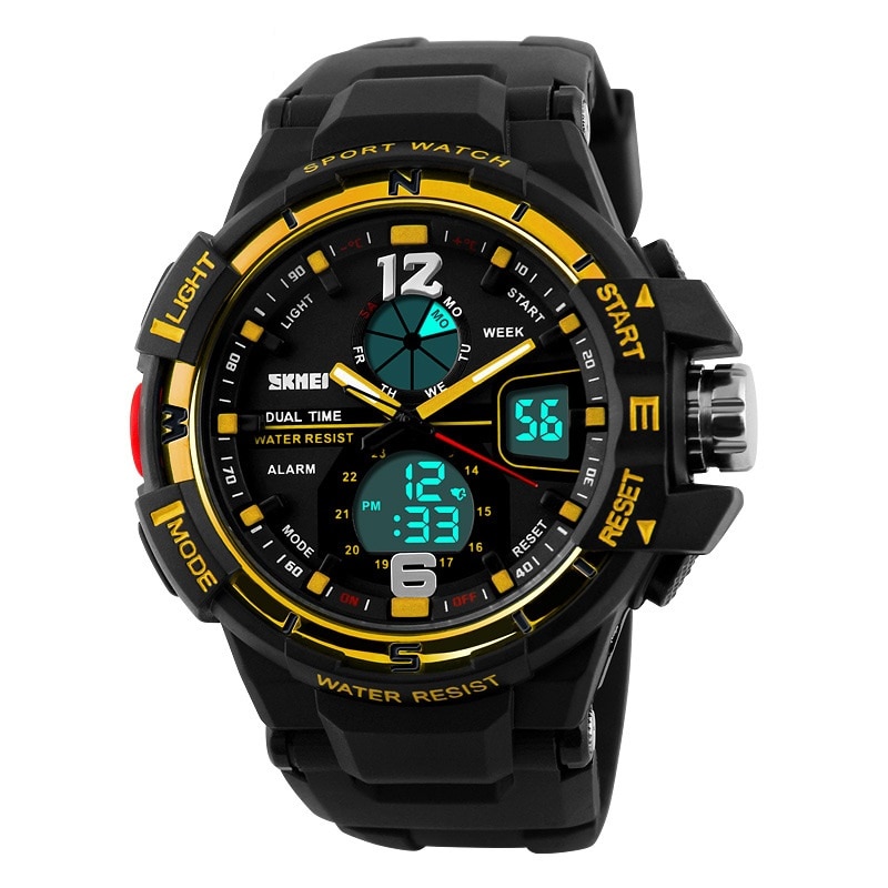 Ceas sport pentru barbati SKMEI Breakthrough, Galben