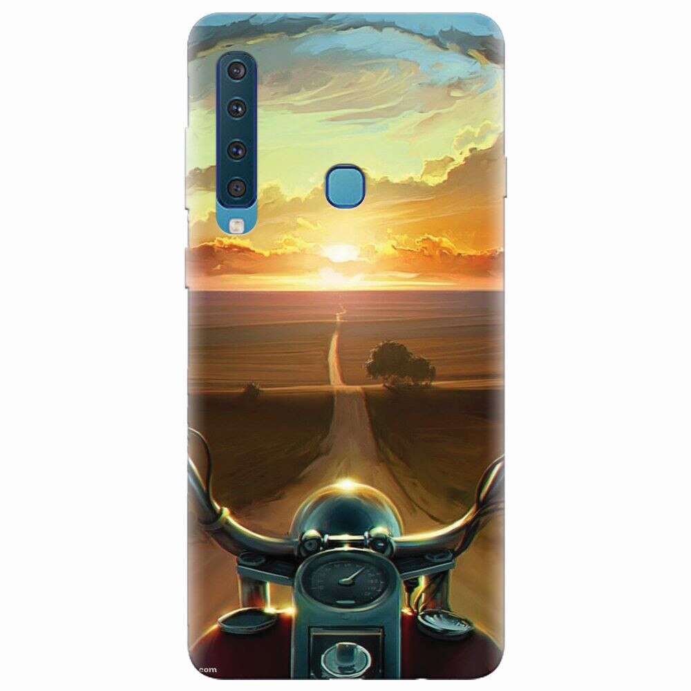 Husa silicon pentru Samsung Galaxy A9 2018, Country Road