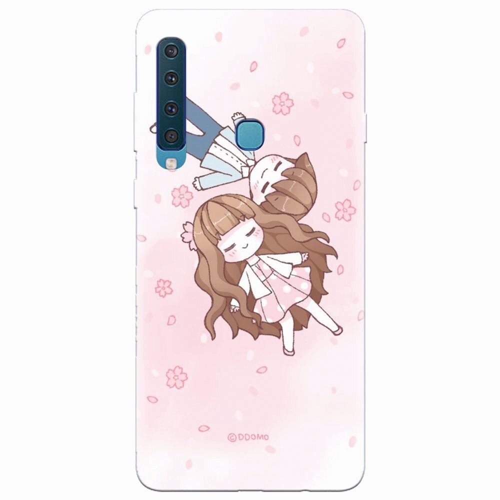 Husa silicon pentru Samsung Galaxy A9 2018, Cute Couple