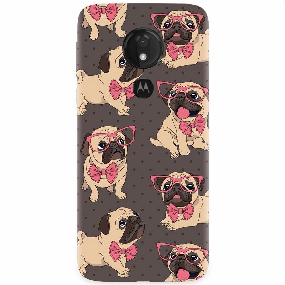 Husa silicon pentru Motorola Moto G7 Power, Pretty Puppy