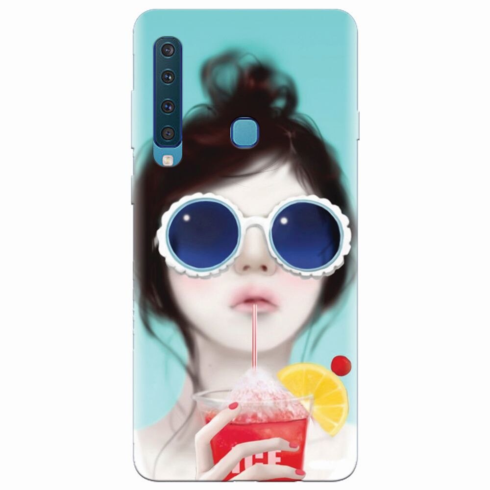 Husa silicon pentru Samsung Galaxy A9 2018, Cute Girly 001