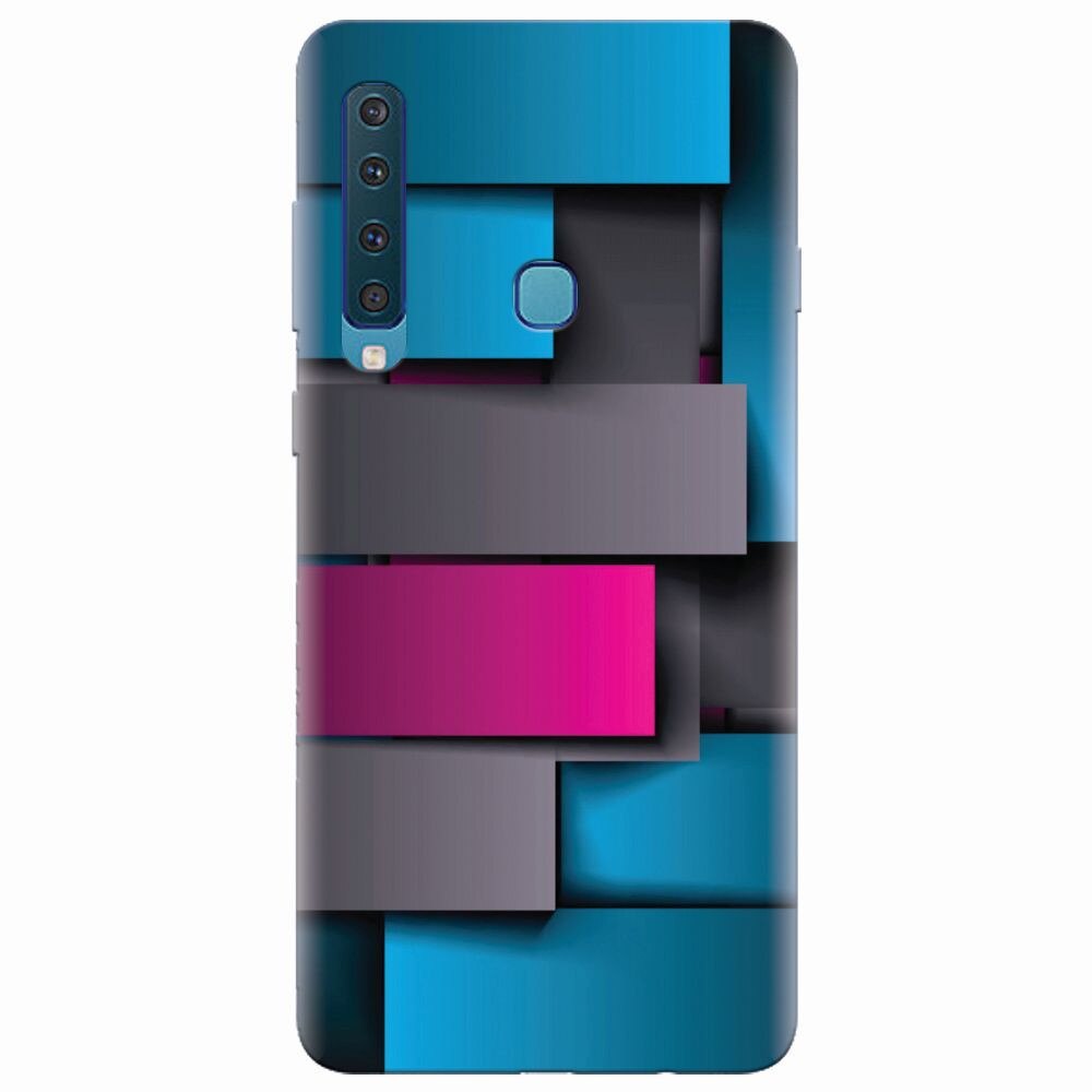 Husa silicon pentru Samsung Galaxy A9 2018, Cool Abstract