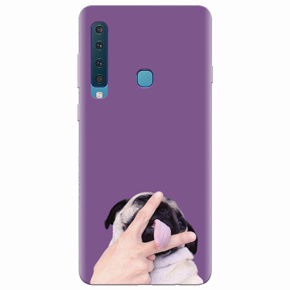 Husa silicon pentru Samsung Galaxy A9 2018, Cute Dog 2