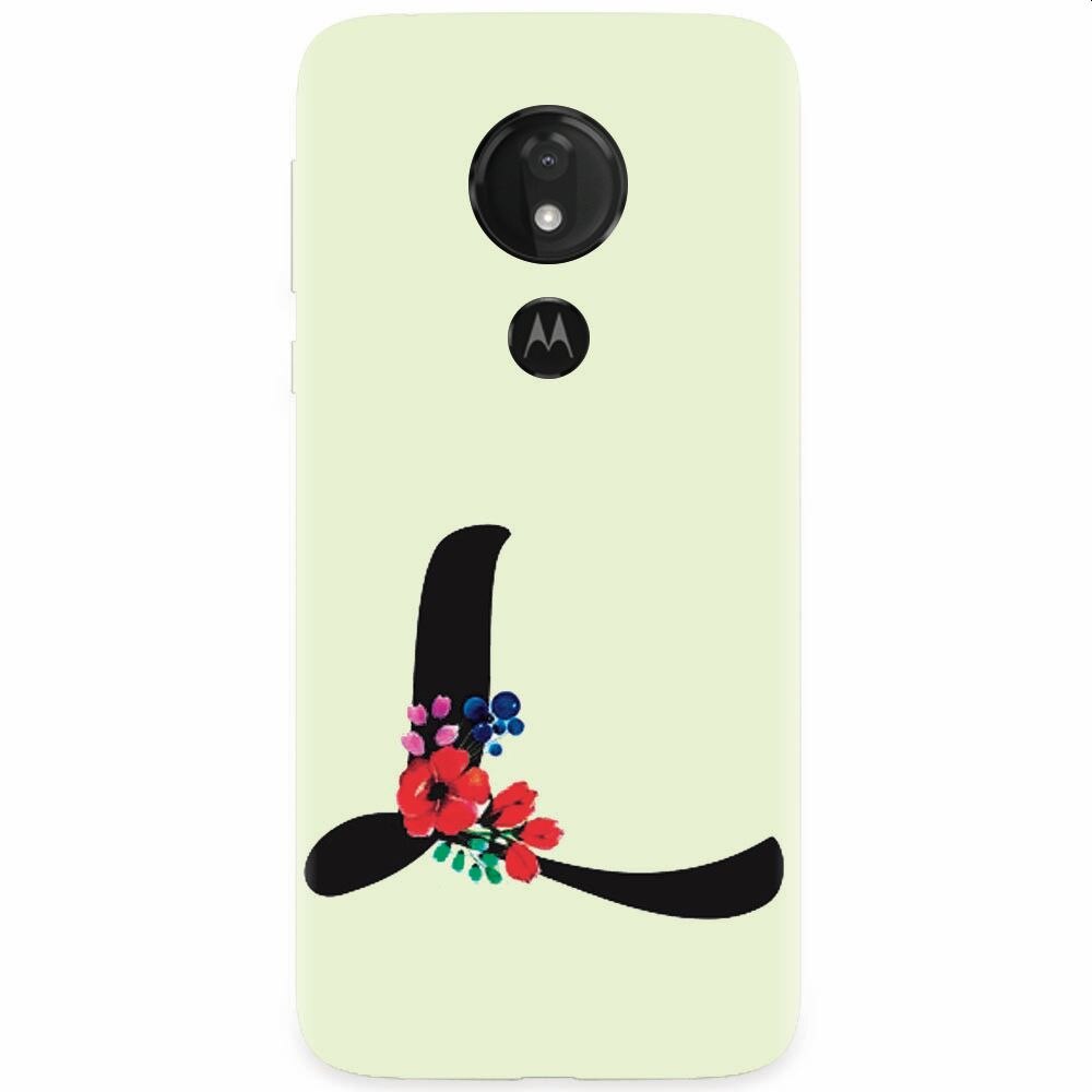 Husa silicon pentru Motorola Moto G7, Litera L