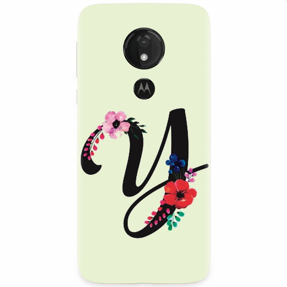 Husa silicon pentru Motorola Moto G7 Power, Litera Y
