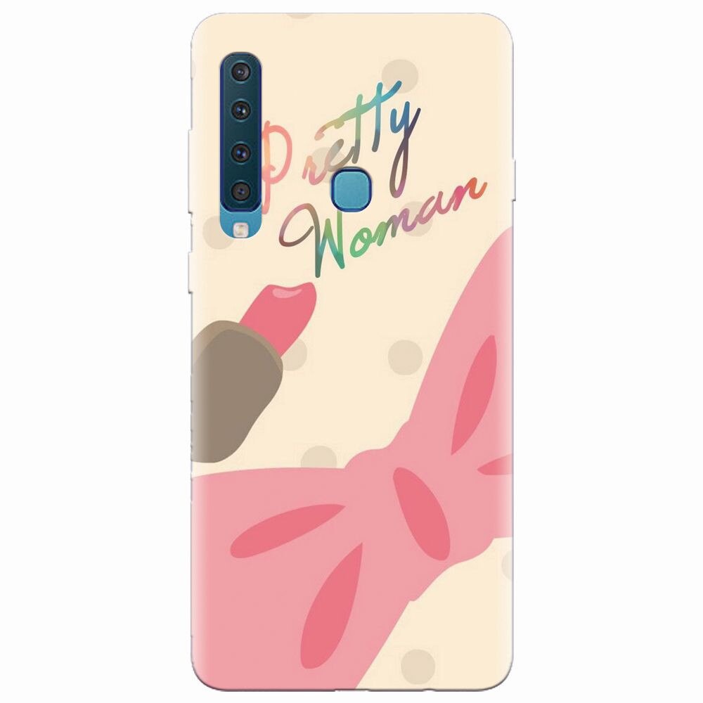 Husa silicon pentru Samsung Galaxy A9 2018, Cute Girly